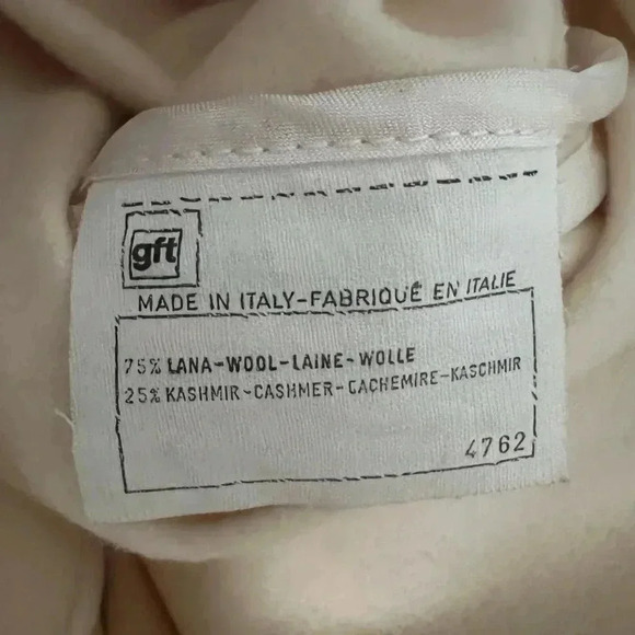 Vintage 89-90s Valentino Miss V Women’s Wool/Cashmere Blend Cost Sz 40 US 4 - Picture 14 of 16